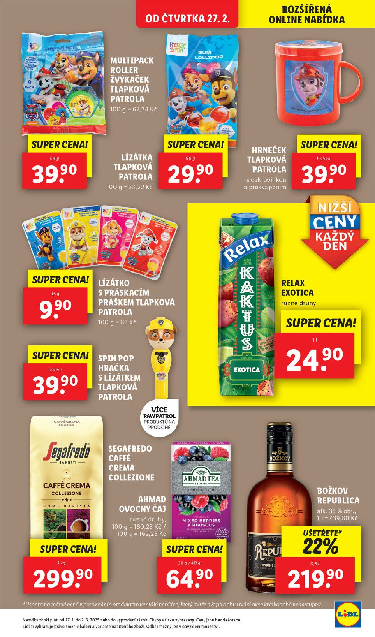 Lidl letÃ¡k od  do 