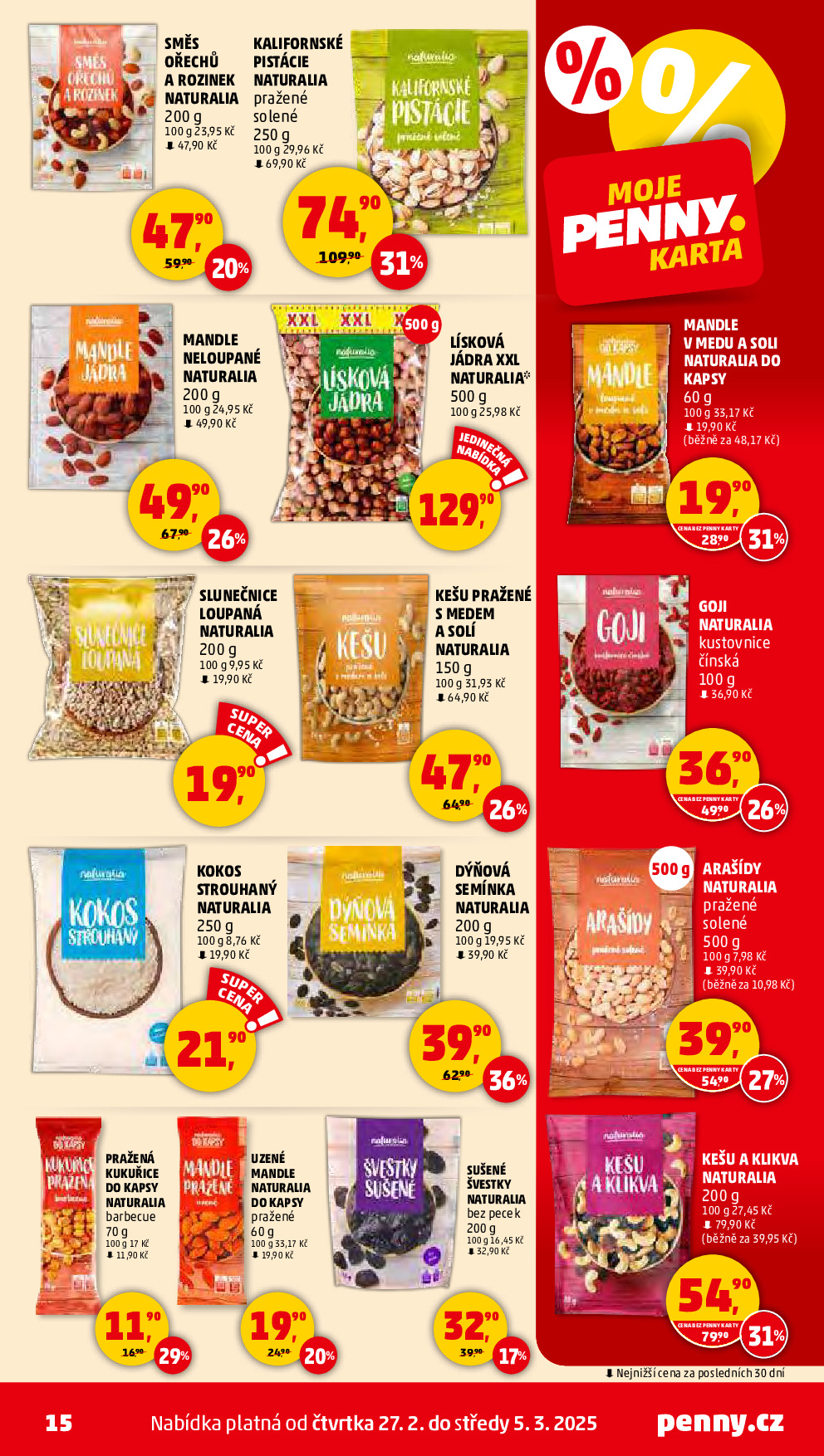 Penny Market letÃ¡k od  do 